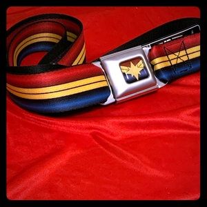 CAPTAIN MARVEL Authentic seatbelt belt